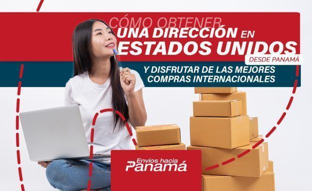 joven con tez blanca y cabello negro largo comprando en estados unidos desde panamá